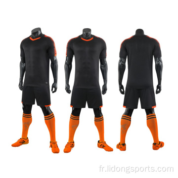 Ensemble de maillot de soccer sec de sublimation personnalisée en gros